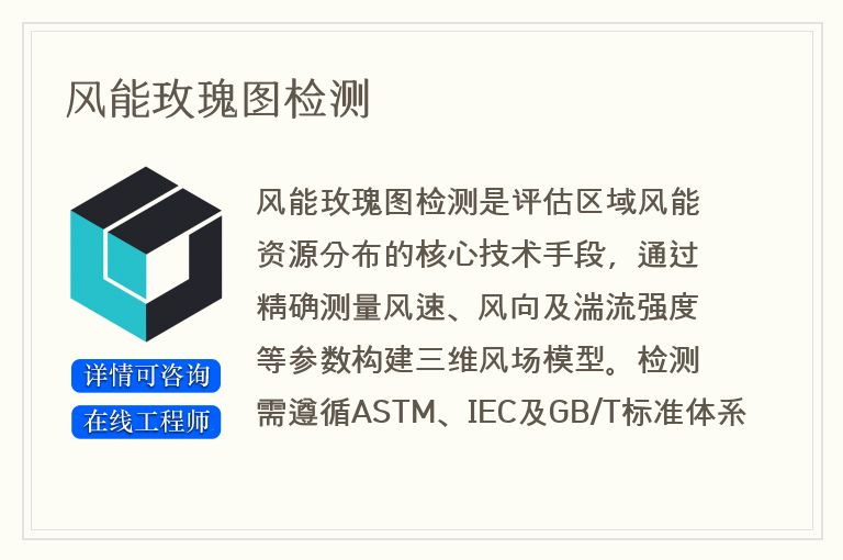 风能玫瑰图检测