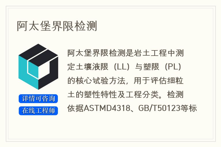 阿太堡界限检测