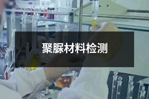 聚脲材料检测
