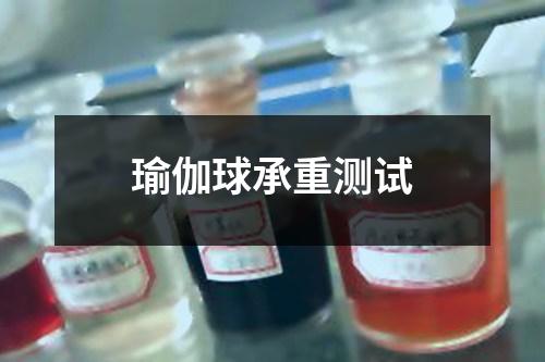 瑜伽球承重测试