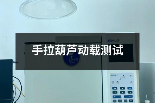 手拉葫芦动载测试
