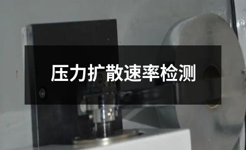 压力扩散速率检测