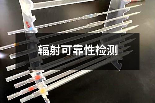 辐射可靠性检测