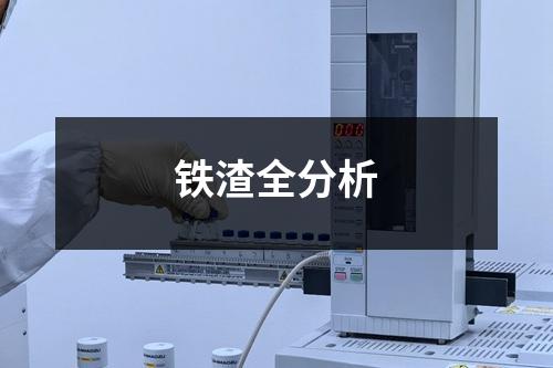铁渣全分析
