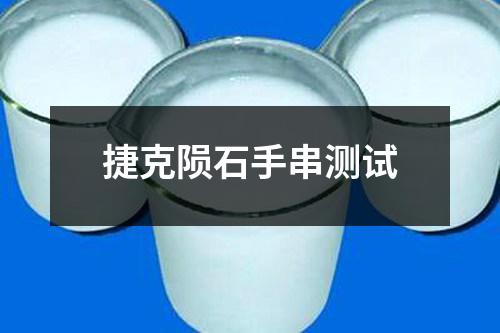 捷克陨石手串测试