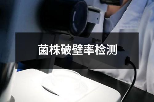 菌株破壁率检测