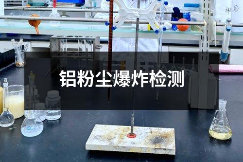 铝粉尘爆炸检测
