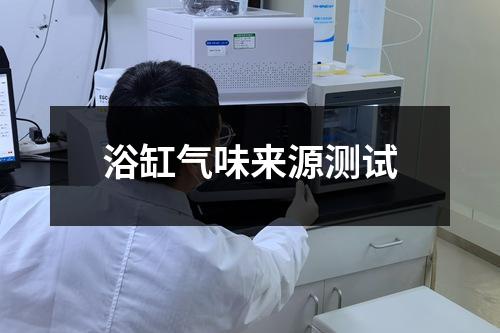 浴缸气味来源测试