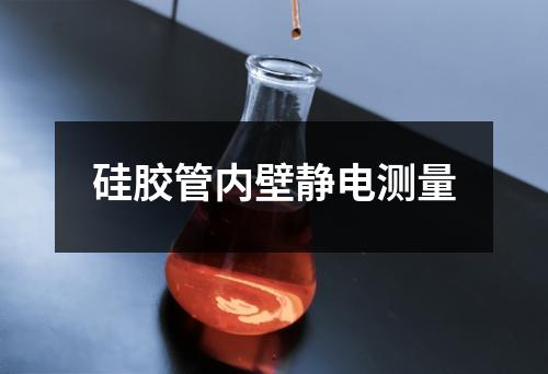 硅胶管内壁静电测量