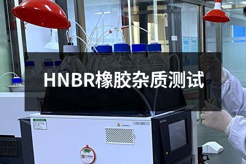 HNBR橡胶杂质测试