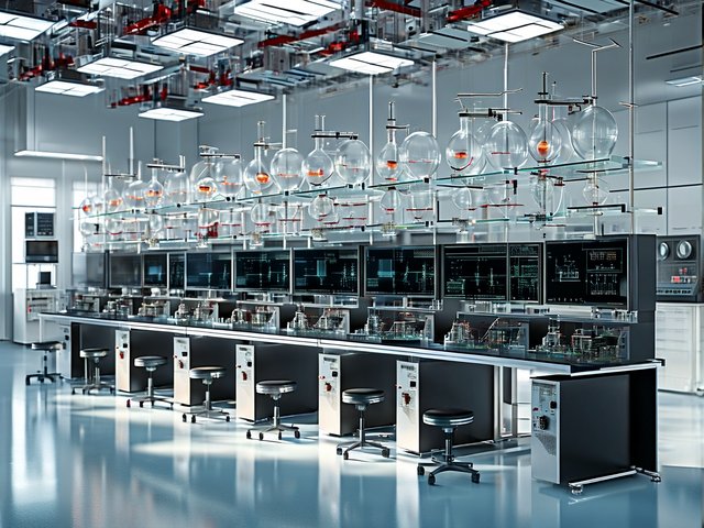 介电光学玻璃试验