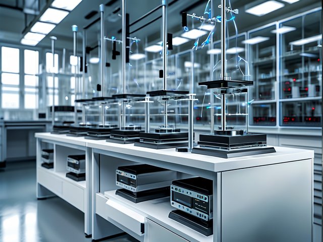 光谱玻璃纤维试验