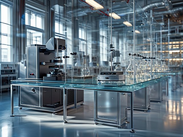 光谱钢化玻璃测试