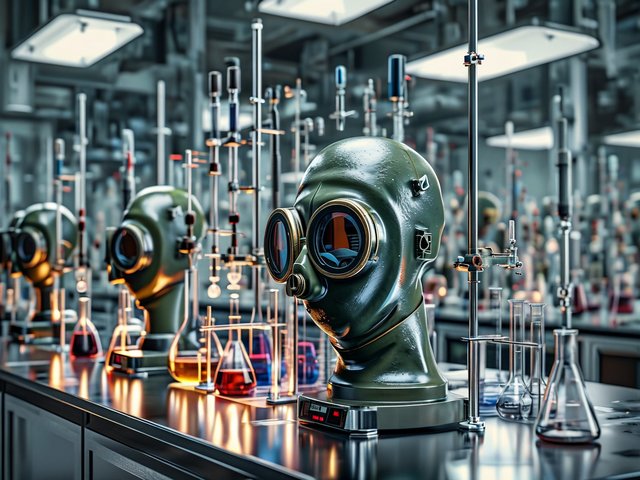 军用防护面具微生物过滤测试