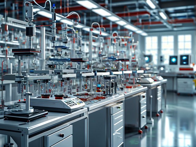 模块平整度检测