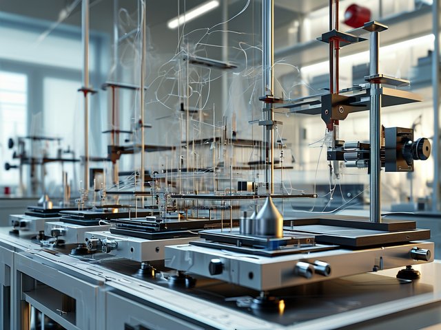 毫米级纤维丝拉伸模量测试