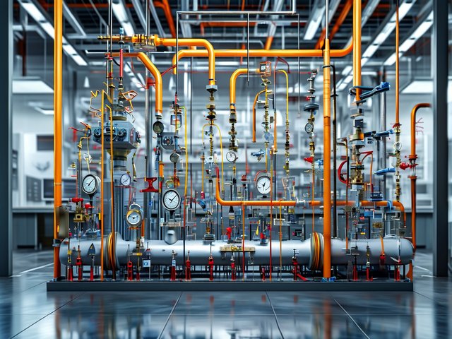 液压站管路检测