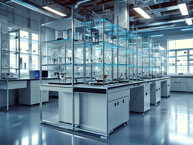 钢化玻璃光学聚丙烯测试