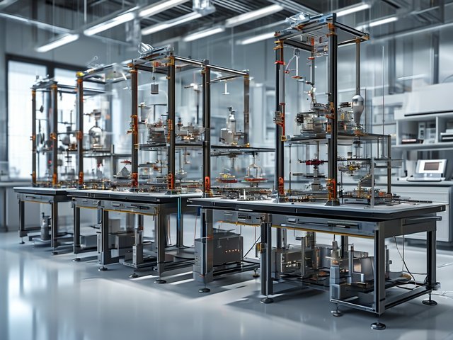 钢铁结构平整度检测