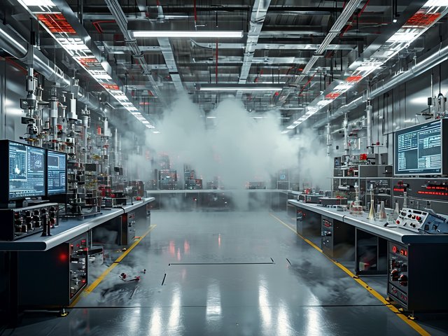 烟幕对激光干扰性能室内测试