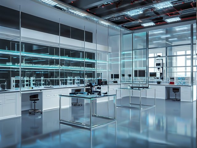 光学玻璃芳纶纤维塑料试验