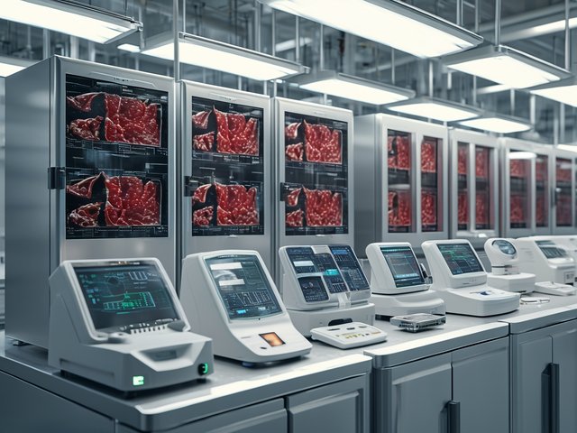 冷藏肉腐败变质实时监测装置检测