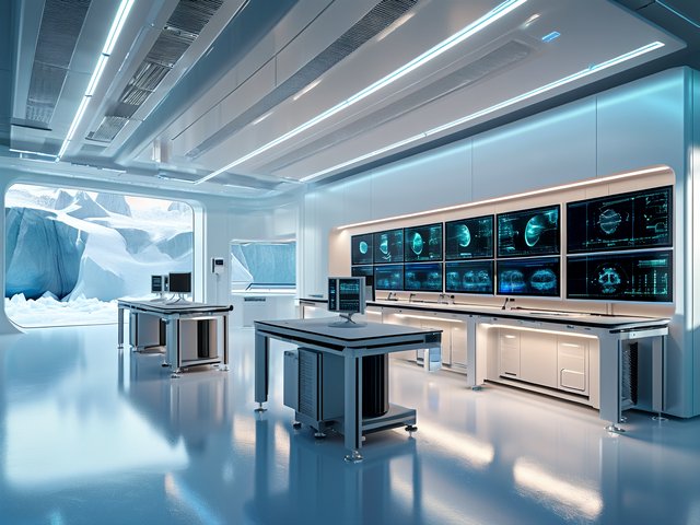 极地冰区环境生物附着分析