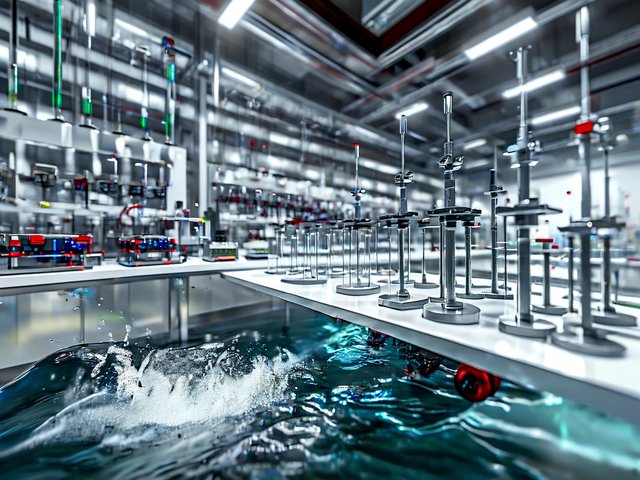 水流冲击变形量测试