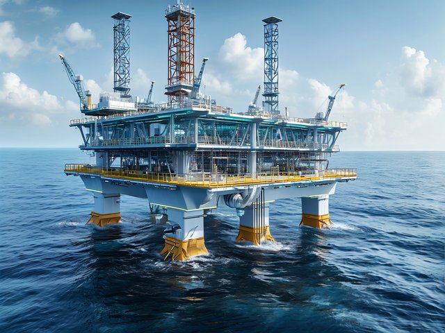 海洋石油平台结构检测