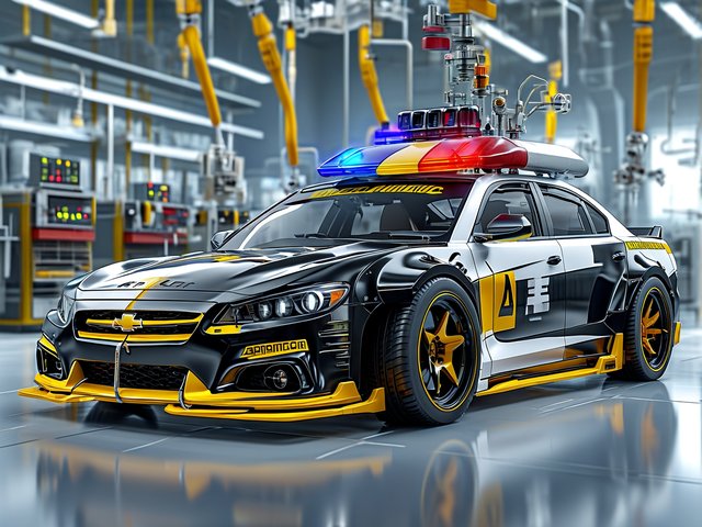 警车外观制式涂装检测