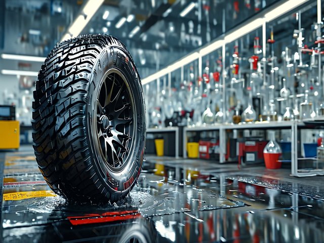 轮胎湿滑性能测试