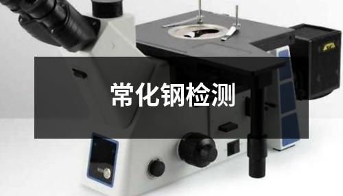 常化钢检测