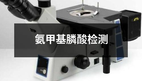 氨甲基膦酸检测