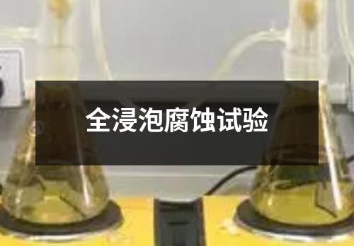 全浸泡腐蚀试验