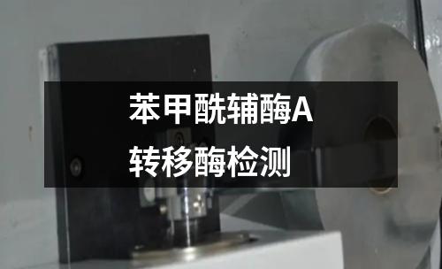 苯甲酰辅酶A转移酶检测