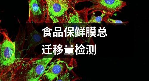 食品保鲜膜总迁移量检测