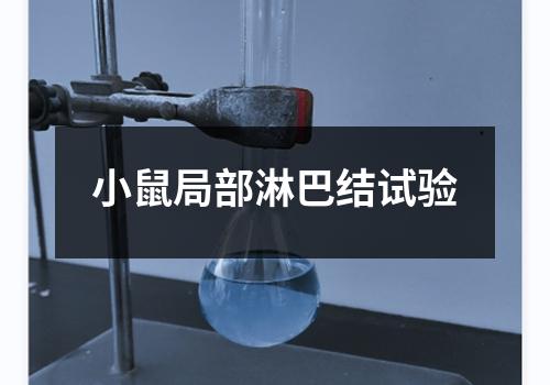 小鼠局部淋巴结试验