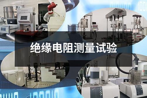 绝缘电阻测量试验