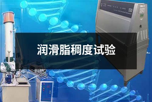 润滑脂稠度试验