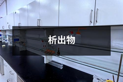 析出物检测