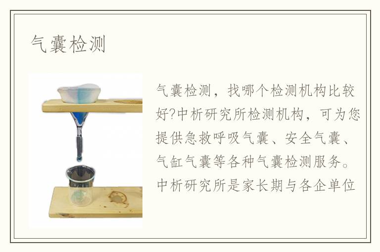 气囊检测 气囊检测